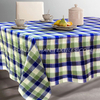 TP01~04 Polycotton yarn dyed grid table cloth.