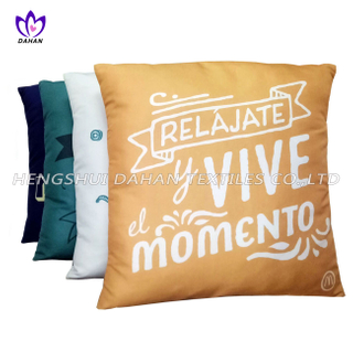 BC01 100% Polyester printing back bolster cushion.