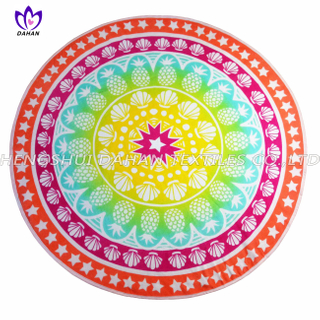 LL57 100% Cotton printing beach towel.