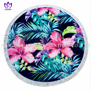 LL53 100% Cotton printing beach towel.