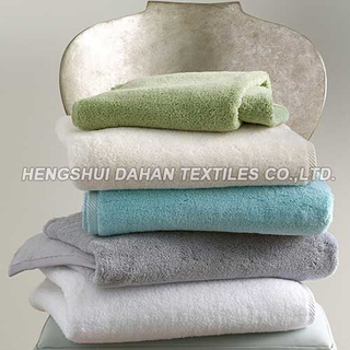 100% cotton solid color face towel bath towel set BT05
