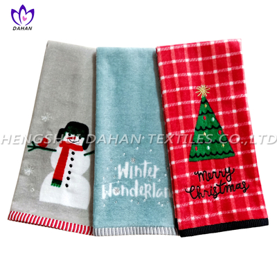 CT57 Printing cotton towel-Christmas series.