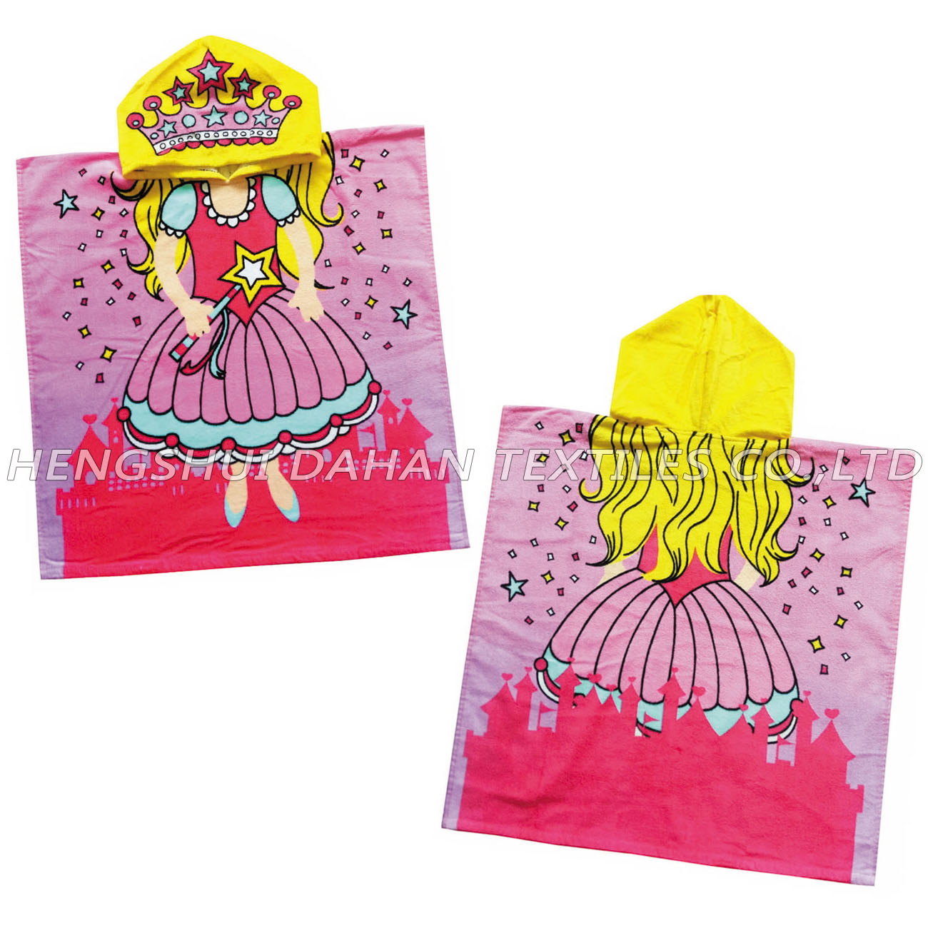 LL61 100% Cotton printing beach towel, cloak 