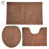 Chenille bathroom mat and toilet mat. TT014