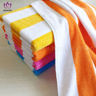 8021 Printng stripe towel bath towel. 