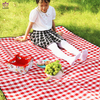 Yarn-dyed plaid thickened waterproof picnic mat Outdoor picnic blanket made in China. PC48
