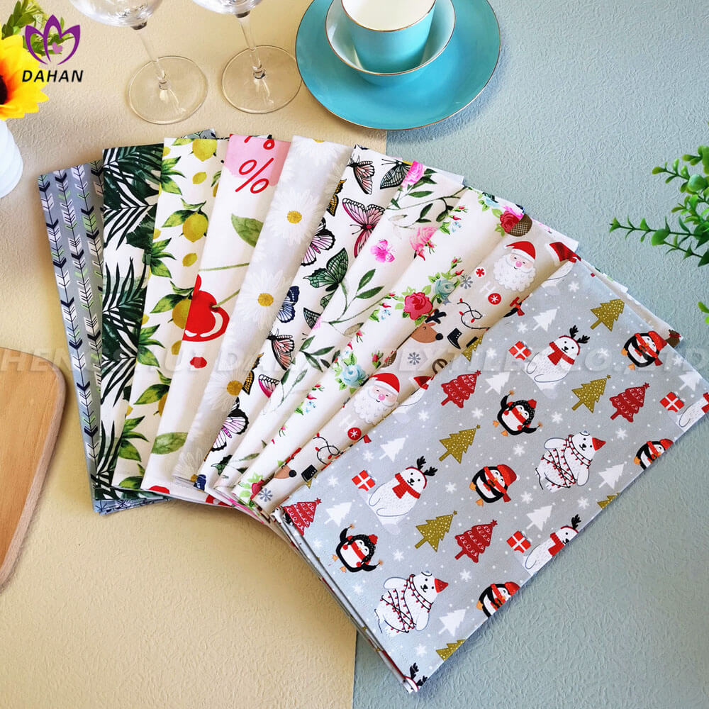 PR36 100%cotton printing tea towel.