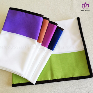 WX174 Polyester and linen printing beach towel.