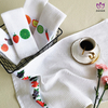PR39 Small cotton printing tea towel.