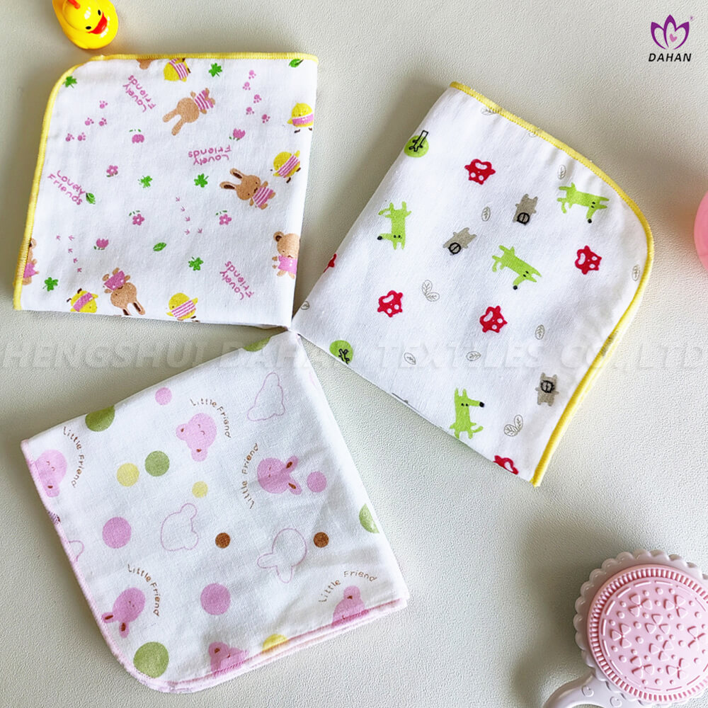 Double baby square towel.