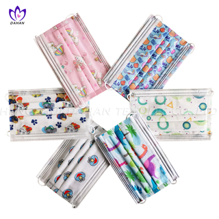 EPP13 Disposable 3 layer - poly non-medical face mask. 
