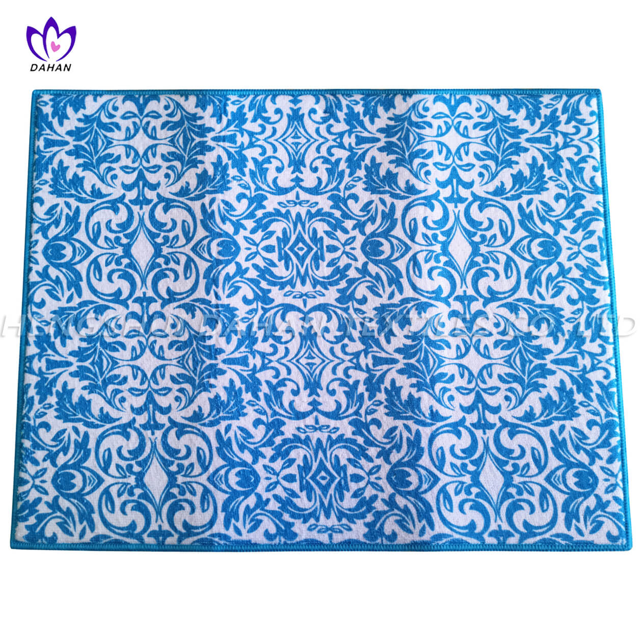 Printing and solid color dish drying mat. 2-PK