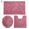 Chenille bathroom mat and toilet mat. TT015