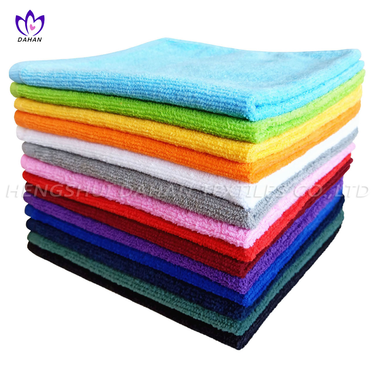 6080 100%cotton colorful kitchen towels.