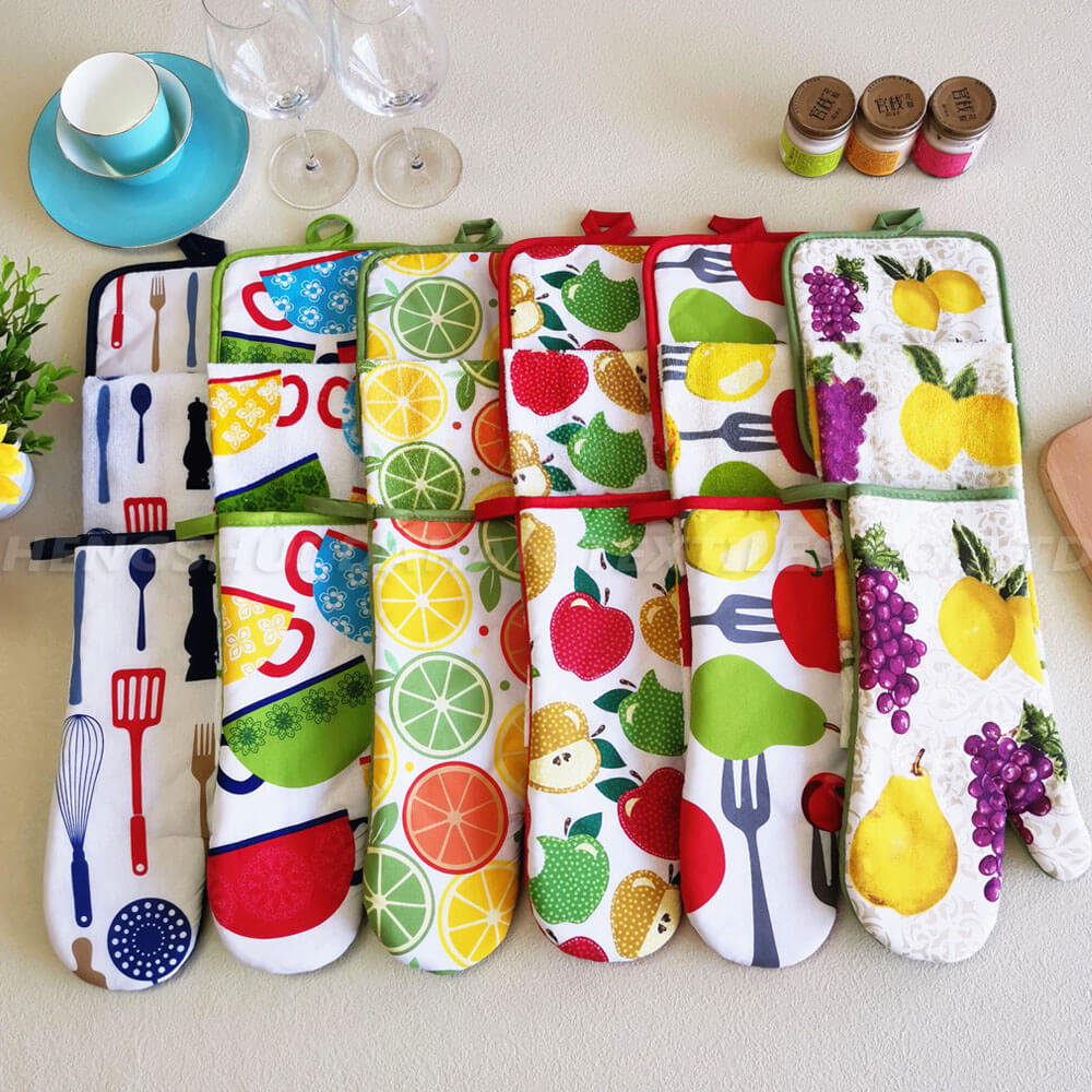 343 Printing glove+potholder+towel.3-pack