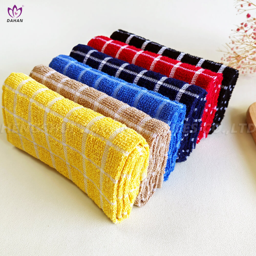 Plaid towel Kitchen towel