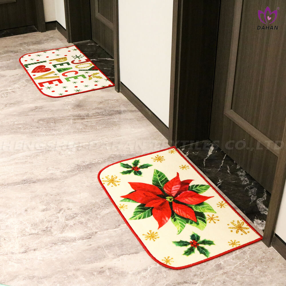Christmas printing ground mat kitchen mat. Buy ground mat, kitchen