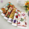 AGP224 Harvest festival printing glove+potholder+cotton towel set.3-Pack