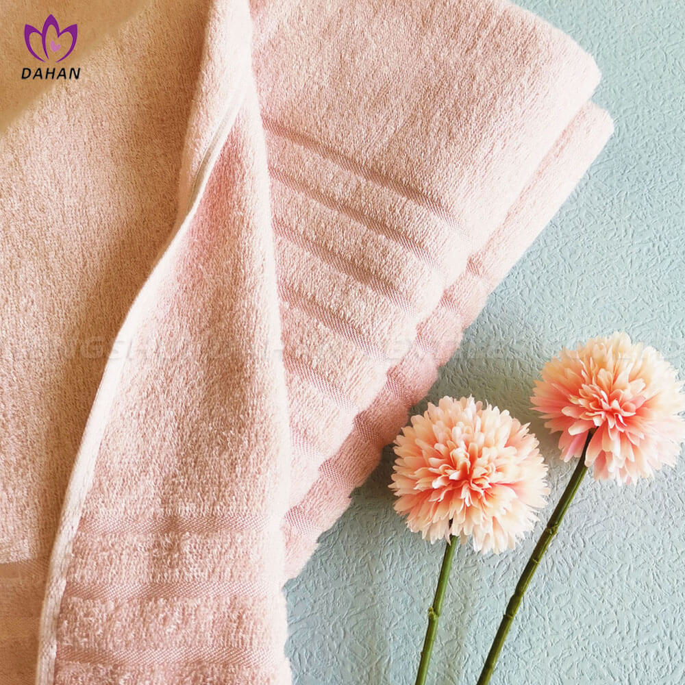 Cotton+bamboo towel bath towel. 