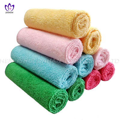 FBZ001 Solid color microfiber cleaning towel. 