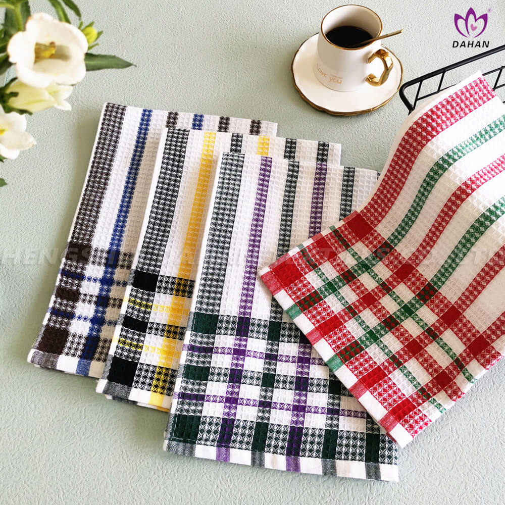 DY79 Yarn-dyed tea towel kitchen towel.